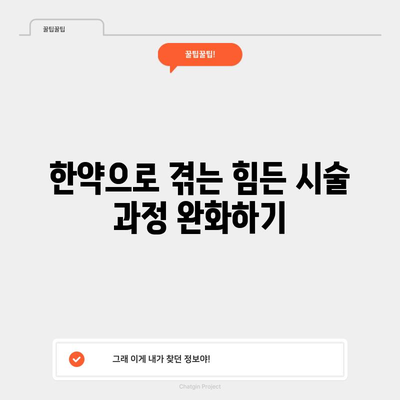 한방을 활용한 시험관 아기 준비 가이드