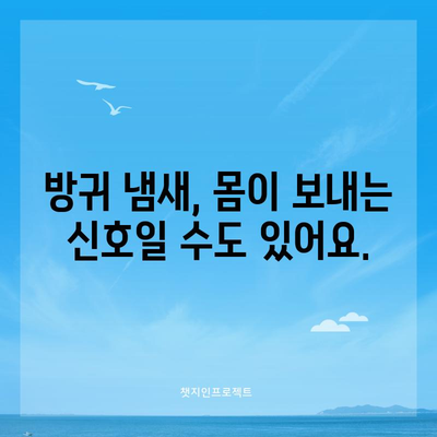 방귀 냄새 해결책 | 원인, 증상, 대응법