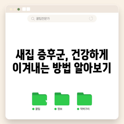 새집 증후군 해결책 총정리 | 청소부터 환기까지 완벽 가이드