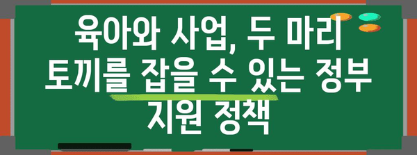 자영업자 출산 지원 혜택 | 급여, 휴가 지원금, 정부 지원 완벽 정리