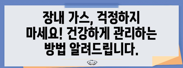 장내 가스 꾸르륵 소리의 원인 파악 | 건강 관리를 위한 팁