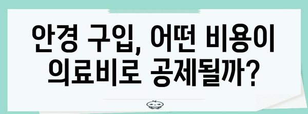 연말정산 안경구입비 의료비
