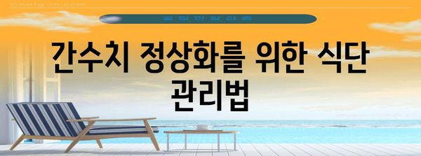 간수치 상승 원인, 증상, 대처법