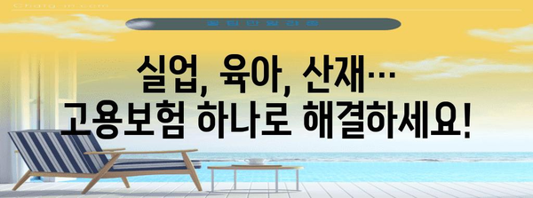 고용보험 가입, 꼭 필요한 이유와 혜택 알아보기 | 실업급여, 육아휴직, 산재