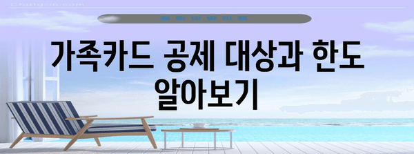 연말정산 가족카드 공제