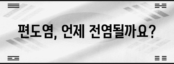 전염 가능한 편도염 | 원인, 증상, 대처법