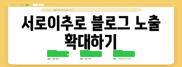 블로그 활성화 꿀팁 | 서로이추와 공감 댓글 품앗이의 효과적인 활용