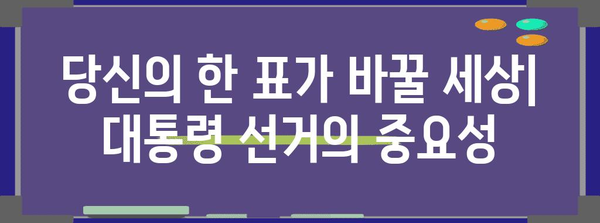대통령 선거