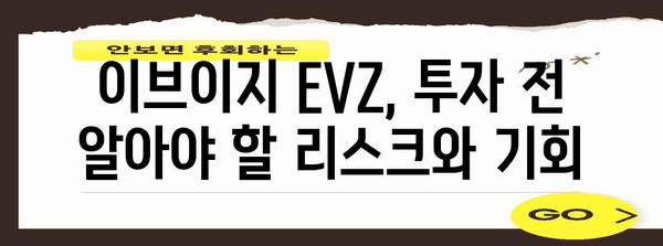 이브이지 EVZ 빗썸 펌핑 | 시세 전망과 똑똑한 투자 전략