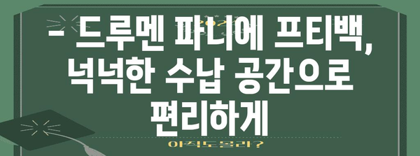 드류멘 파니에 프티백 실사용 평가 | 스타일과 기능성 완벽 분석