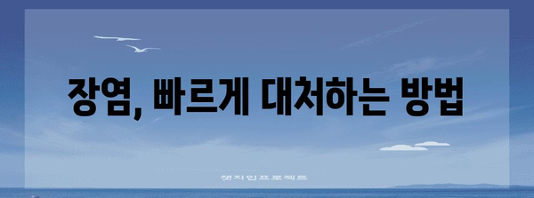 장염 전염 증상 | 빠른 확인과 대응 가이드