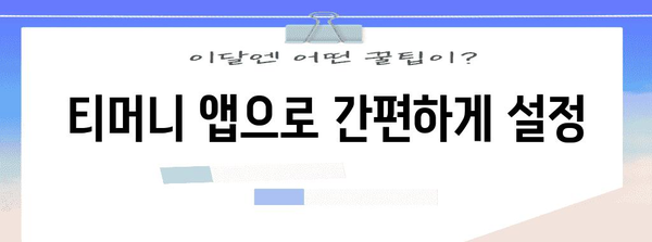 갤럭시 워치에서 티머니 교통카드 설정하기