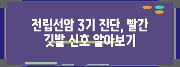 전립선암 3기 | 무시해서는 안 될 빨간 깃발 증상 파악