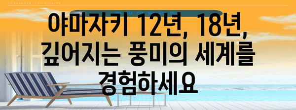 야마자키 위스키 12년 vs 18년 | 비교 리뷰