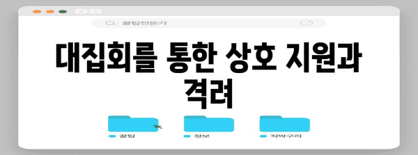 여호와의 증인 대집회 | 영적인 힘과 연대